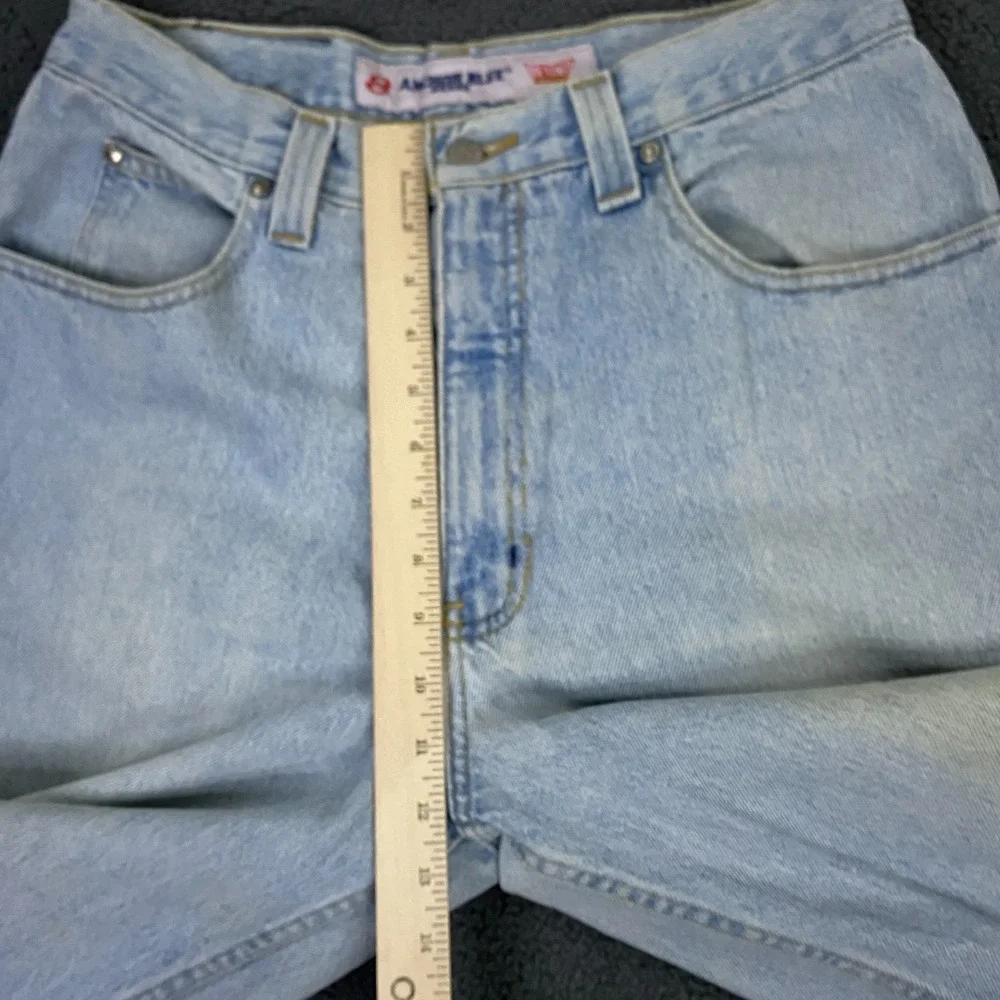 VTG Y2K Anchor Blue Beyond Baggy Jeans FITS 32x30 Blue Relaxed Skater Wide Leg
